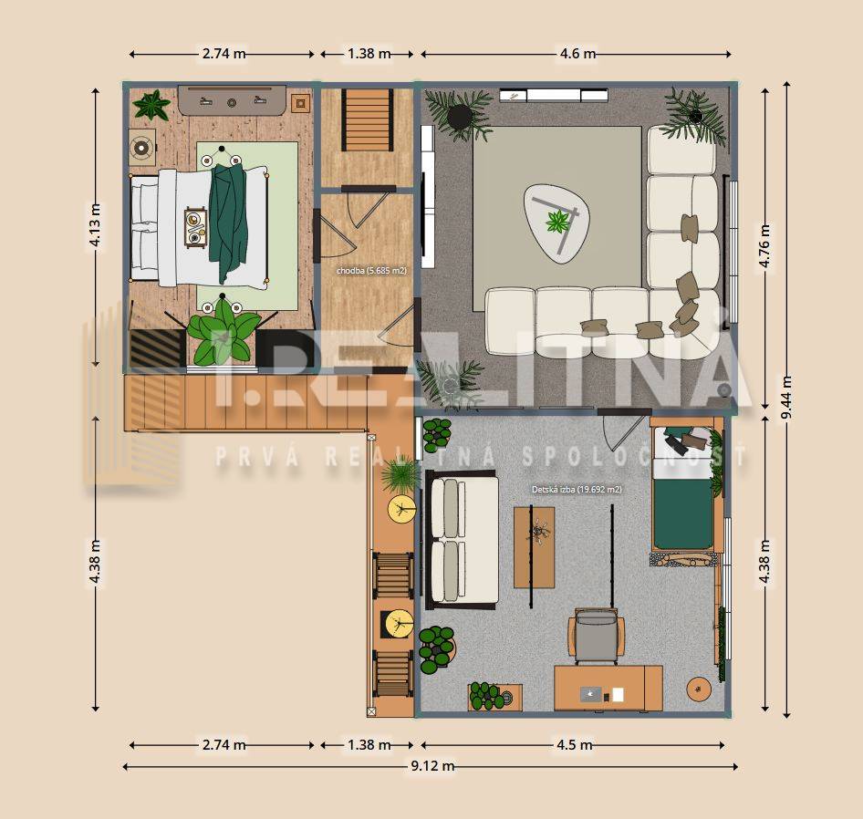 vitaz podorys poschodie poniky.jpg